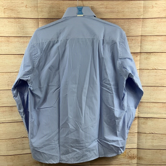 Koutons Blue Azures Long Sleeve Button Down - Picture 2 of 5
